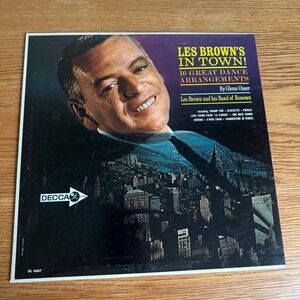 Les Brown In Town! 16 Great Dance Arrangements Decca DL 4607 Vinyl LP Record